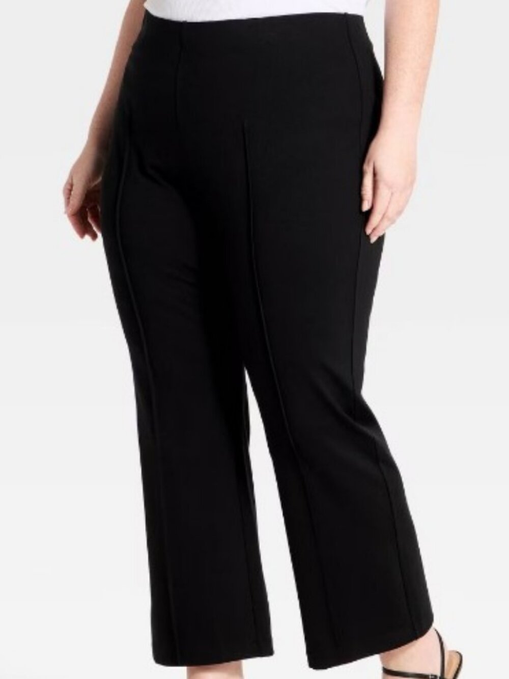 Lot of 2 Pairs of NWT Size 3x Regular A New Day Mid-Rise Mini Kick Flare Pants